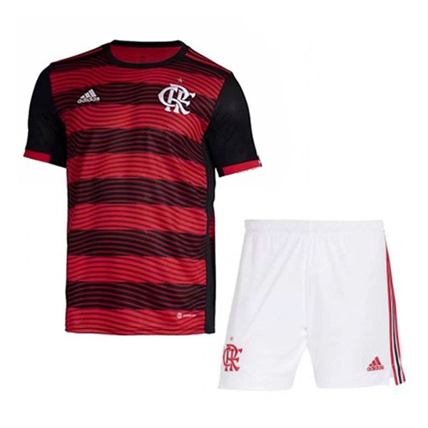 Flamengo Heimtrikot Kinder 2022-2023 Günstige Fußballtrikots